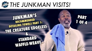 Creature Edgeless amp Standard Waffle Weave  Junkmans Recommended Towels Part 1 [upl. by Etnomed]