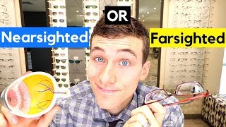 Nearsighted vs Farsighted  What Does it Mean to Be Nearsighted [upl. by Fasano]