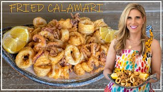 Fried Calamari  Delicious and Easy Fried Squid [upl. by Forta995]