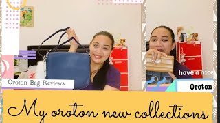 My New Oroton Bags amp Wallets Collection  Honest Review  the best Brand  Michelle David Menor [upl. by Riesman503]