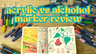 Giveaway and Acrylic Markers Review Arrtx Simptap [upl. by Gabriele]