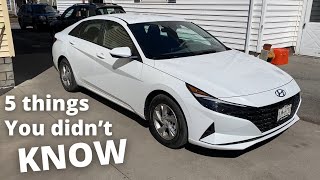 2021 Hyundai Elantra 5 Things You Didnt Know [upl. by Assile]