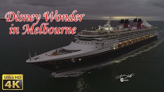 DISNEY WONDER ship chase with the Inspire 2 [upl. by Tavy]