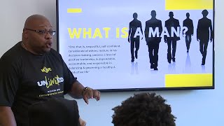 Changing their trajectory Exoneree Ricky Kidd leads workshop for young men in KC [upl. by Parshall]