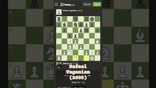 Mikhail tal vs Rafael Vaganian😄😄😄music chessmusic chessgrandmaster trending [upl. by Elyac]