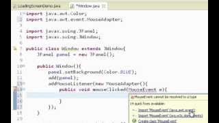 Java swing GUI tutorial 7 JWindow [upl. by Cirone177]