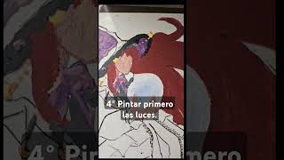 Es demasiado para mi primer tutorial ￣へ￣井 art painting pintura arttutorial tutorialdearte [upl. by Sarita28]