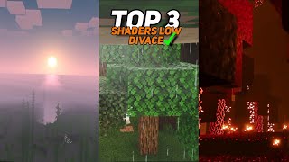 TOP 3 NEW SHADERS FOR LOW END DEVICE 3GB 4GB RAM  120 SHADERS [upl. by Aimo]