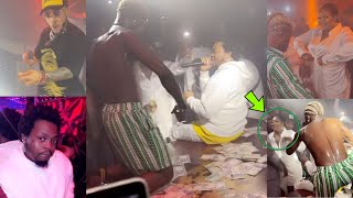 OMG See What Olamide Did for Portable During Zazu Performance at Eniola Badmus All White Party [upl. by Koziarz]