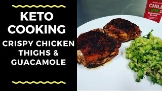 Keto Chili Lime Chicken Thighs with Guacamole [upl. by Shani]