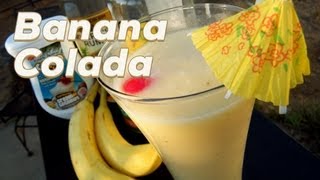 Banana Colada Drink Recipe  TheFNDCcom [upl. by Niroht522]