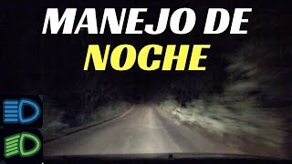 MANEJO DE NOCHE Tips para conducción nocturna en ciudad y carretera  Velocidad Total [upl. by Baskett557]