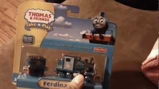 Thomas amp Friends Ferdinand Diecast Misty Island Take N Play [upl. by Amerigo]