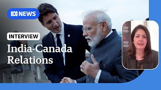 How significant is the breakdown in IndiaCanada relations  ABC NEWS [upl. by Trescott]