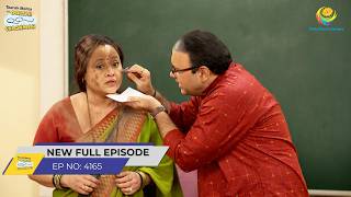 FULL EPISODE 4165 Ye Kya Kar Diya Bhide Ne  Taarak Mehta Ka Ooltah Chashmah [upl. by Alekim763]