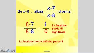 esistenza e annullamento di una frazione algebrica [upl. by Mcgill]