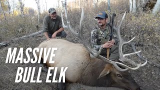 Once in a LIFETIME BULL  Idaho Muzzleloader Elk Hunt [upl. by Raines947]