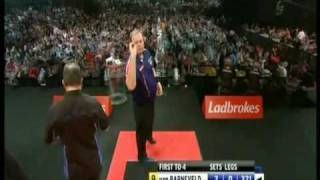 Raymond van Barneveld  All Five 9  Dart Finishes [upl. by Anigger441]