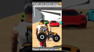 Finnally Mera New Tractor Aagya🚜🤩  Indian Bike Driving 3D viral​shorts trending tractor [upl. by Zehc]