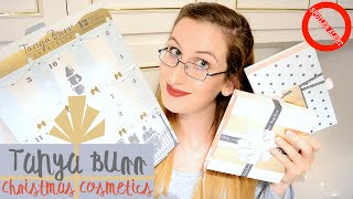 Tanya Burr Christmas Cosmetics  SPOILER ALERT [upl. by Eatnad]