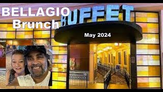 Las Vegas BELLAGIO Brunch Buffet May 2024 [upl. by Knox]