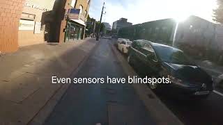 V2X Sensor Fusion Bicycle Blindspot [upl. by Deena]