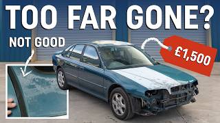 Can Richard Hammond’s workshop save this £1500 forgotten performance saloon [upl. by Lledrev]