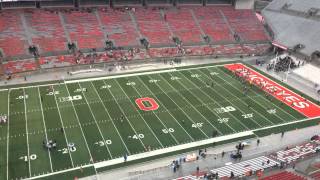 Kirtland football pregame warmup Hyperlapse [upl. by Zetrok]