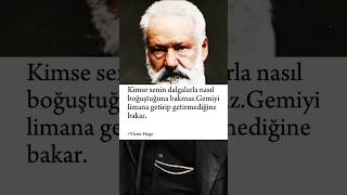 Victor Hugo Dalgalarla boğuşmakfelsefe [upl. by Narf]