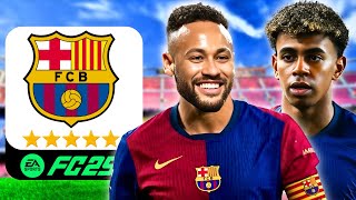 RECONSTRUYENDO al BARCELONA en FC 25 EP1 [upl. by Nhguavahs]