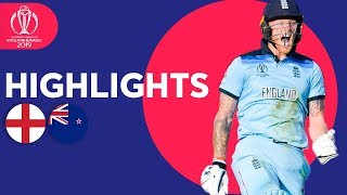 England Win CWC After Super Over  England vs New Zealand  Highlights  ICC Cricket World Cup 2019 [upl. by Nueormahc198]