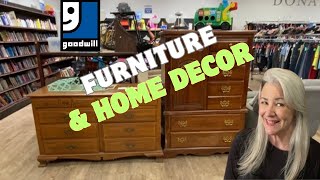 GOODWILL  Thrift With Me for Furniture amp Home Decor [upl. by Ssac]