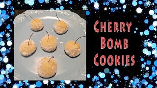 Fresh Homemade Cherry Bomb Cookies [upl. by Eiliab]