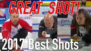 2017 Best Curling Shots  Seasons of Champions [upl. by Ribak117]