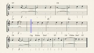 Tornerai  jattendrai  mandolin tab [upl. by Melnick]