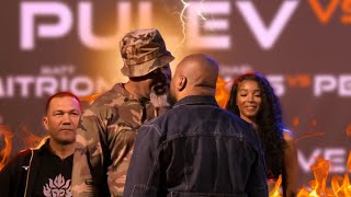 Shannon Briggs Face Off Rampage Jackson Highlights [upl. by Eneres]