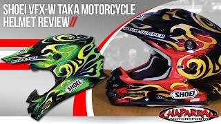 Shoei VFXW Taka Motorcycle Helmet Review [upl. by Oruhtra232]