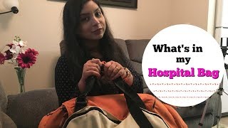 What’s in my Hospital Bag Indian mom in Canada Canada Couple [upl. by Horan408]