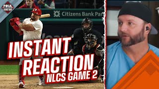 Phillies vs Diamondbacks  Postgame Recap amp Reaction  NLCS Game 2 [upl. by Sices137]