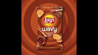 Godsinger reviews Lays Wavy Hickory BBQ Chips [upl. by Imekawulo]