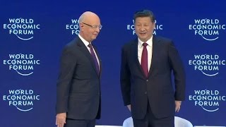 China defiende globalización y libre comercio en Davos [upl. by Gaile]