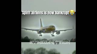 Spirit airlines is now bankrupt aviationedit planeedits airplane capcut [upl. by Nosliw292]