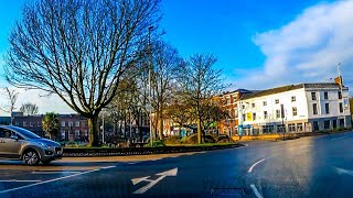 Driving in Newcastle under Lyme  England [upl. by Montgomery]