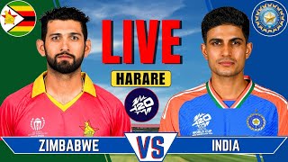 IND vs ZIM Live Match  Live Score amp Commentary  INDIA vs Zimbabwe Live Match [upl. by Higginson]