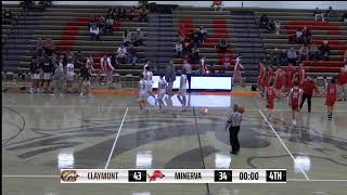 2024 Boys JV Basketball Claymont vs Minerva [upl. by Varden]