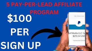 Pay per lead affiliate program in 2023 [upl. by Tati]