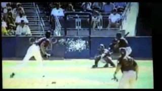 Randy Johnson hits a bird [upl. by Hilario740]