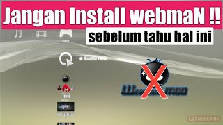 Pemula Jangan Install webmaN PS3 sebelum lihat ini [upl. by Enidualc434]