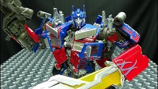 MPM4 Masterpiece Movie OPTIMUS PRIME EmGos Transformers Reviews N Stuff [upl. by Musihc]