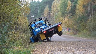 Saaremaa Rally 2022 Action Close Calls Mistakes [upl. by Edette]